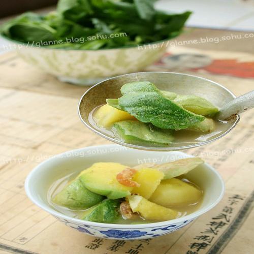 七叶瓜土豆汤的做法