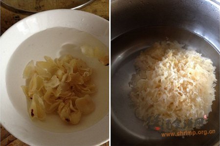 银耳百合红枣枸杞汤的做法