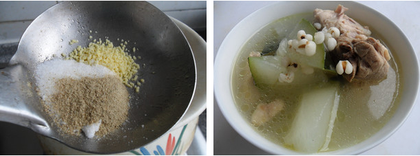 鸭腿冬瓜薏米汤的做法