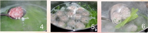 青笋肉丸汤的做法