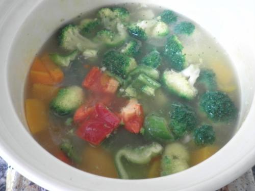浓香蔬菜汤煲的做法