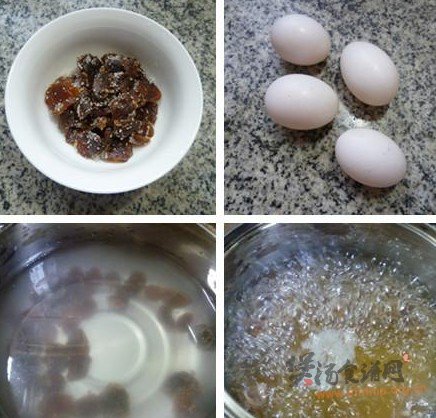 鸽子蛋桂圆甜汤的做法