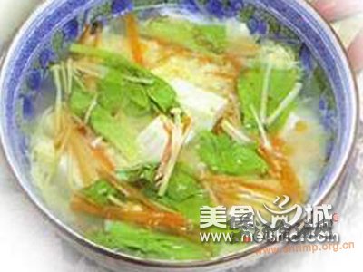 黄瓜豆腐汤的做法