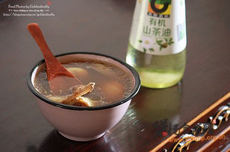 茶油桂圆甜姜汤的做法