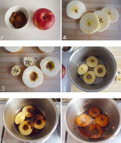 红糖炖苹果的做法