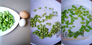 蚕豆鸡蛋汤的做法