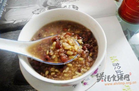小米燕麦红豆粥的做法