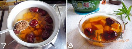 红枣南瓜汤的做法