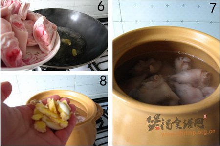 蜜枣猪蹄汤的做法