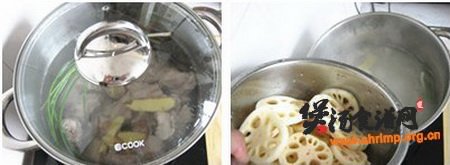 排骨莲藕汤如何做的做法