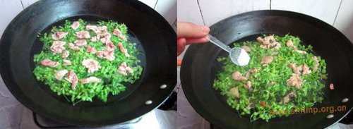 夜兰花肉片汤的做法
