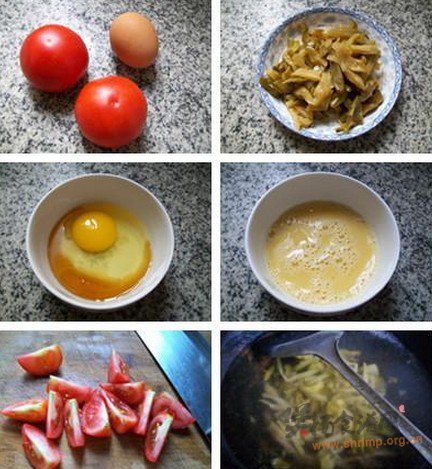 番茄榨蛋汤的做法