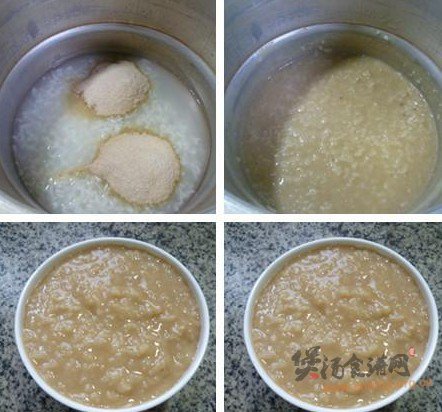乌龙奶茶大米粥的做法