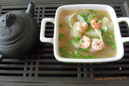 冬瓜虾仁汤怎么做的做法