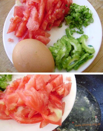 苦瓜番茄蛋花汤的做法