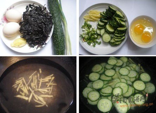紫菜黄瓜汤的做法