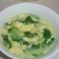 青菜蛋花汤的做法