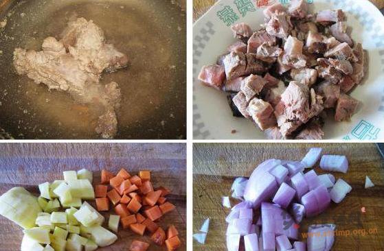 咖喱牛肉炖土豆的做法