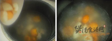 香梨枇杷排骨汤的做法