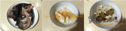 天麻川芎白芷鱼头汤的做法