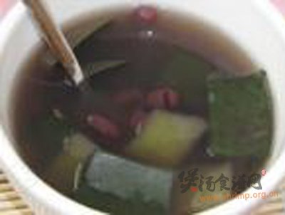 冬瓜赤豆汤的做法