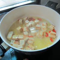 咖喱豆腐丁的做法