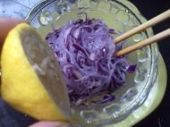 快手菜---凉拌紫甘蓝的做法