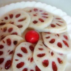 草莓藕夹的做法