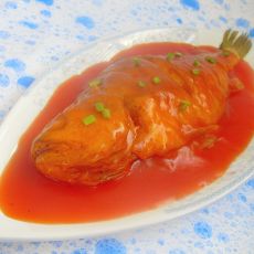 茄汁黄花鱼的做法