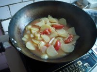 番茄炒土豆片的做法