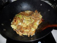 平菇烧白菜的做法