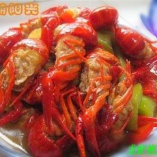 小龙虾焖丝瓜的做法