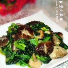 香菇蚝油小苔菜的做法