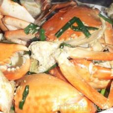 姜葱焗肉蟹的做法