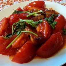 烧肉烩番茄的做法