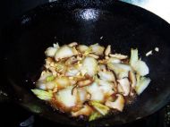 香菇醋溜白菜的做法