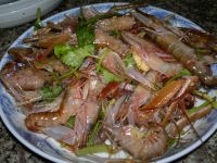 生炝海虾的做法