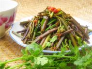 剁椒焖蕨菜的做法