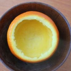 鲜橙蒸鸽子蛋的做法