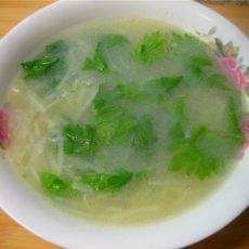 芹菜叶土豆汤的做法
