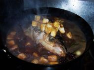 红烧鱼头炖豆腐的做法
