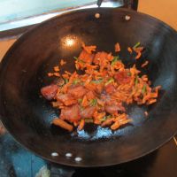 干萝卜炒五花肉的做法