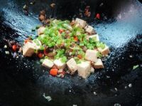 酱菜肉末豆腐的做法