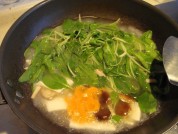 青菜香菇魔芋汤的做法