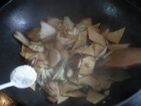 干豆腐炒白菜片的做法