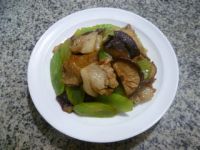 香菇莴笋炒肉片的做法
