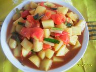 西红柿炖土豆的做法