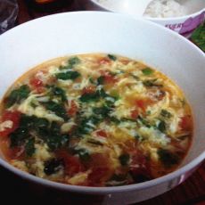 鸡蛋西红柿汤的做法