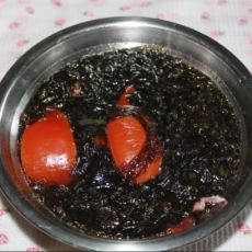  番茄猪肉紫菜汤 的做法