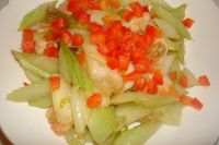 玻璃虾仁芹菜的做法
